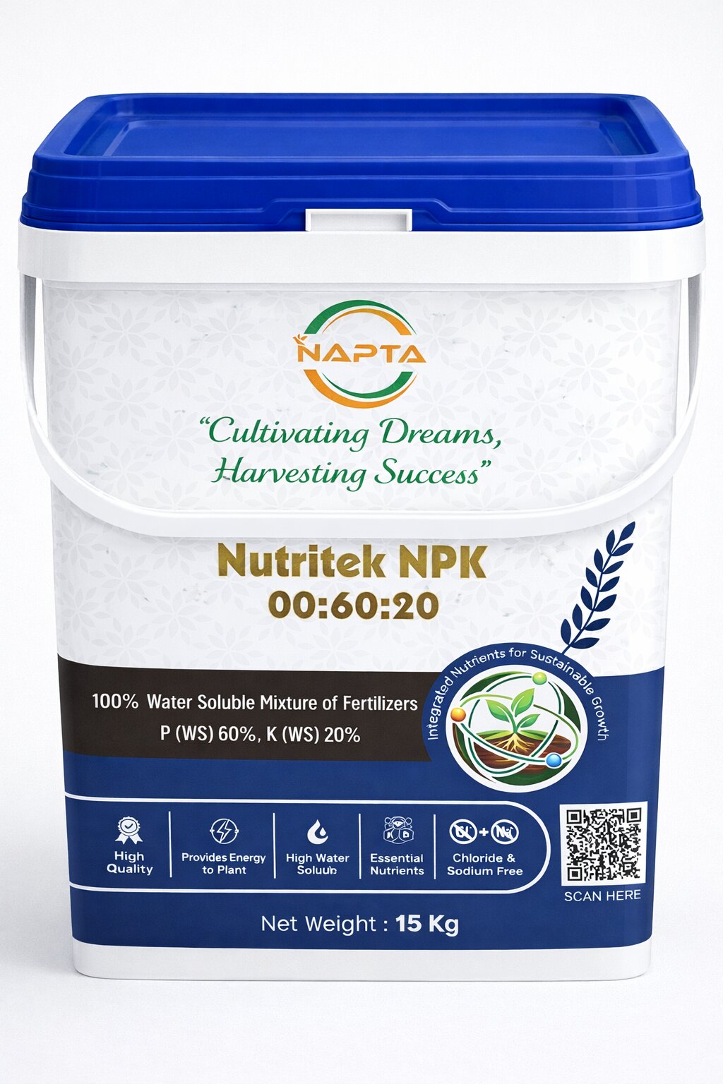 Nutritek NPK (00:60:20)